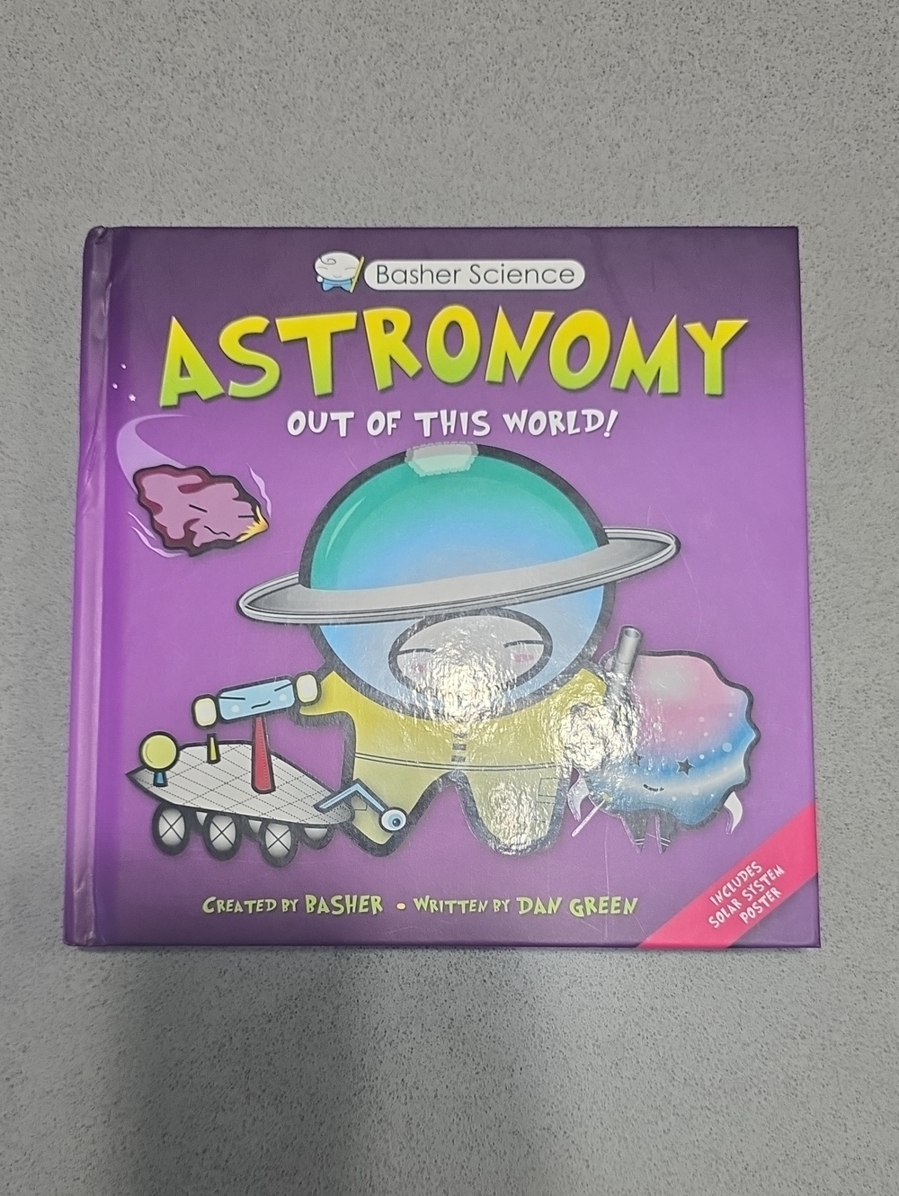 Astronomy Kids Book - Purple